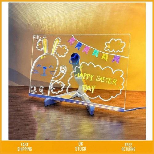 Luminous acrylic led drawing - acrylic,