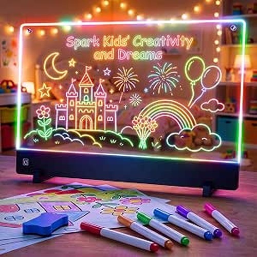 Led drawing board for children - drawing,
