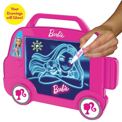 Barbie camper van glow pad - barbie,