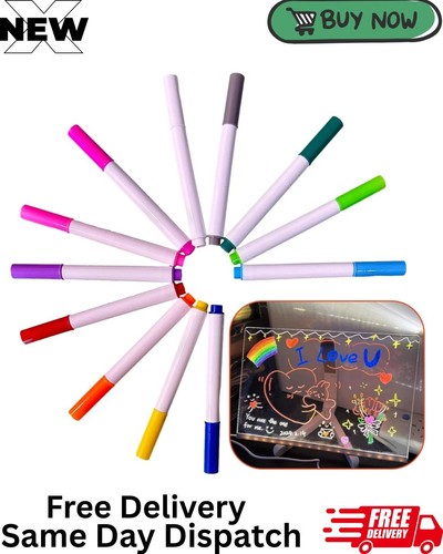 12pcs led light board colours - led,