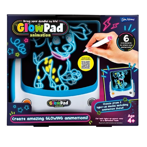John adams glowpad animation - john,
