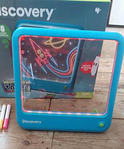 Discovery neon glow tablet - discovery,