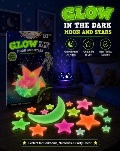 Glow the dark moon and - the,