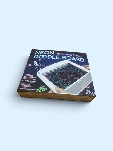 Neon doodle board led glowing - neon,