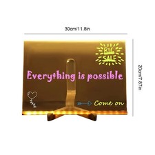 LED GLow Messag Board Night