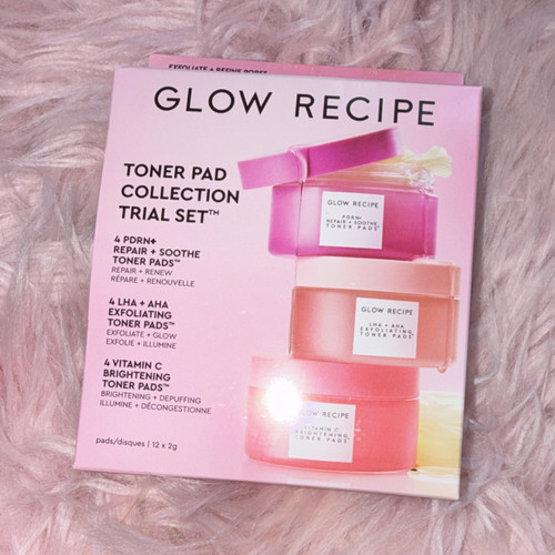 Glow recipe toner pad - recipe, set