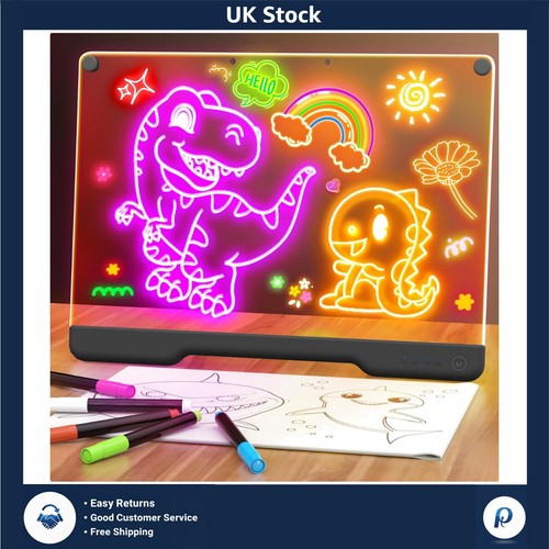 Vibrant color led glow art - vibrant,