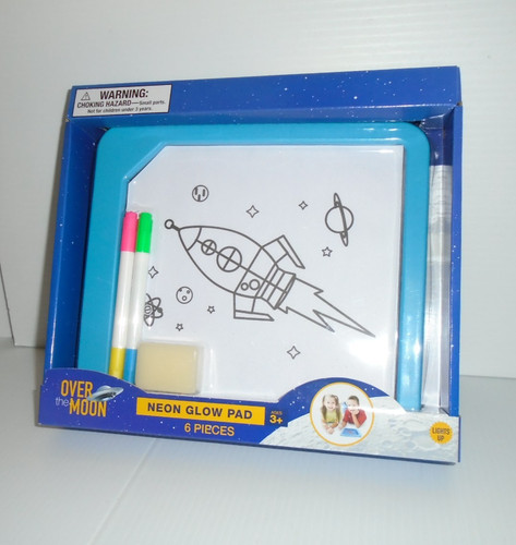 Neon glow pad over - neon, moon"