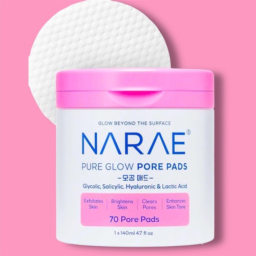 Narae pure glow pore pad - narae, x