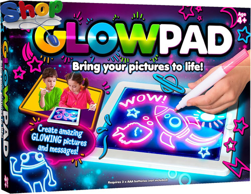 Glowpad light drawing - glowpad, pad