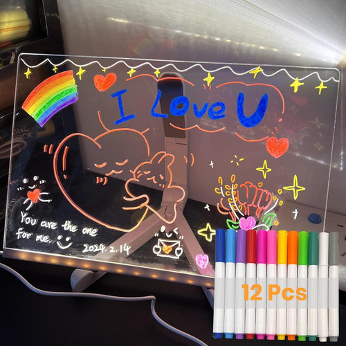 12pcs led light board - light, colours