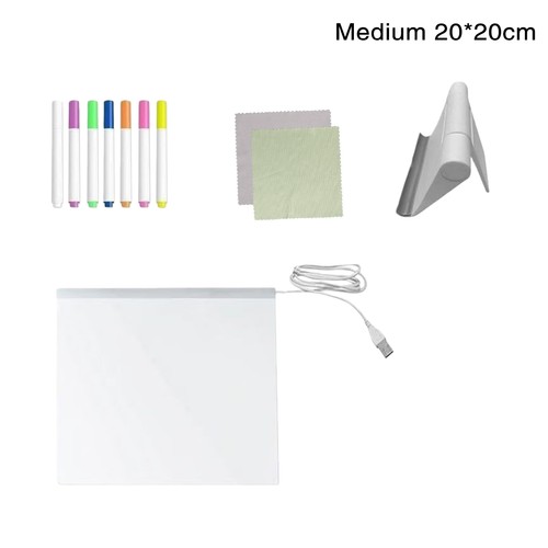 Led glow message board - glow,